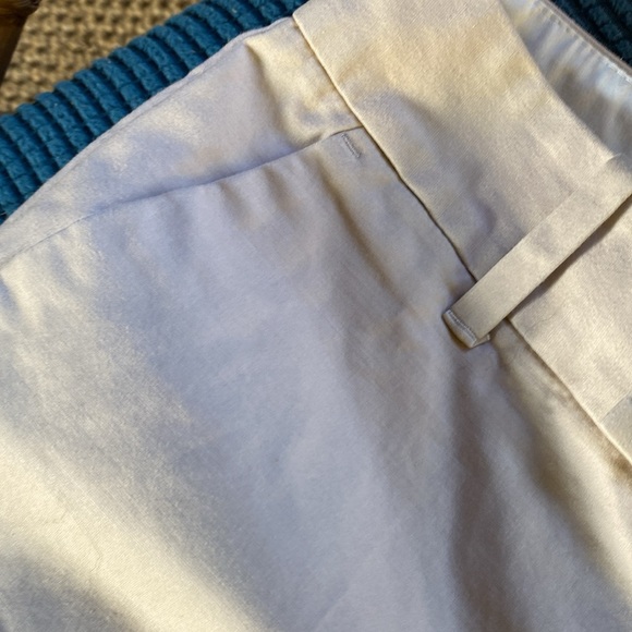 Banana Republic wide leg tan cotton trousers 4R - Picture 4 of 7